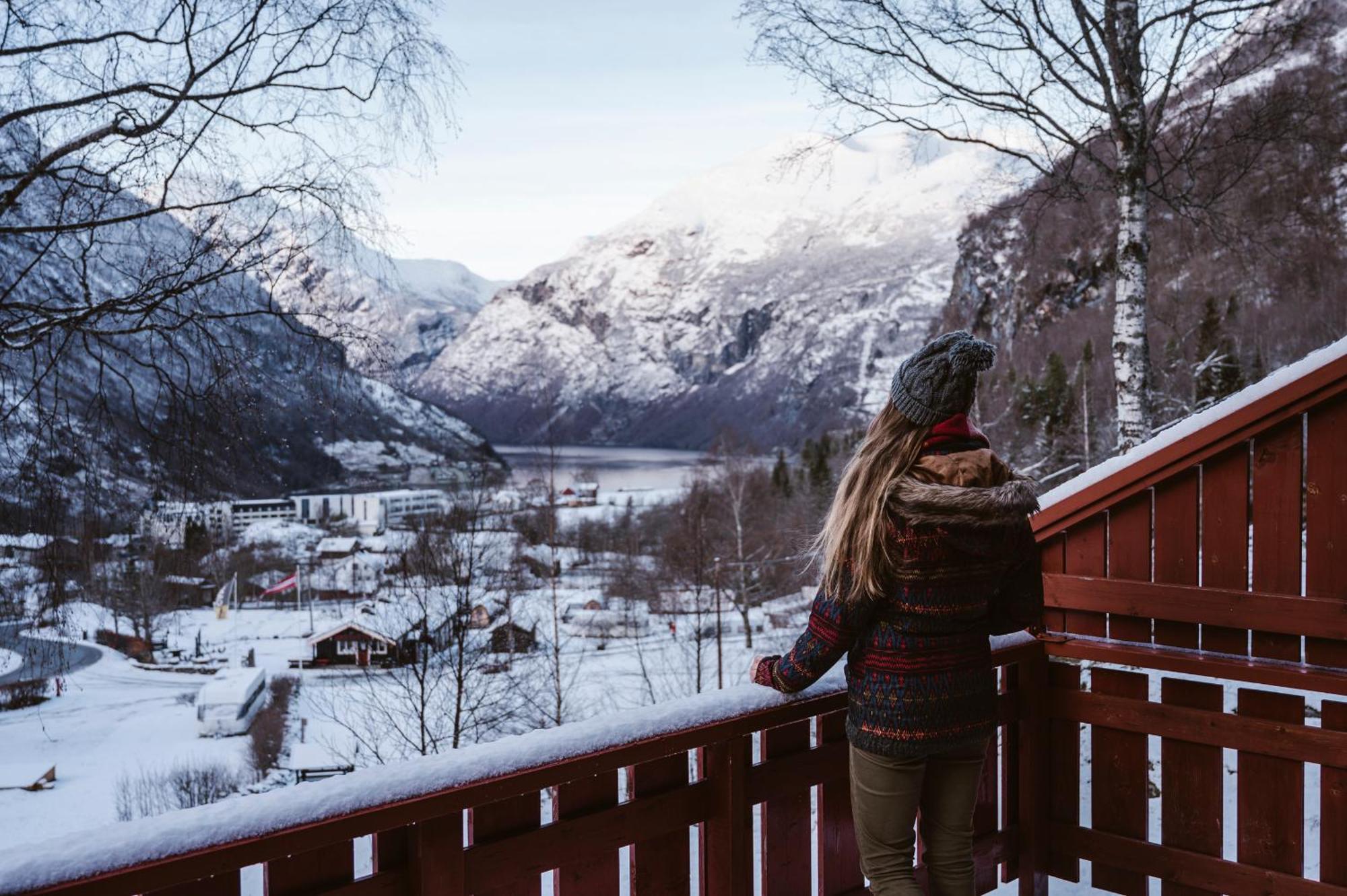 Vinje Camping Geiranger Esterno foto