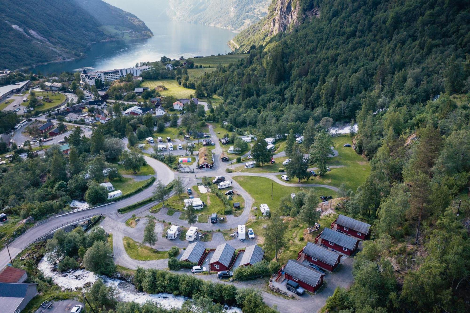 Vinje Camping Geiranger Esterno foto