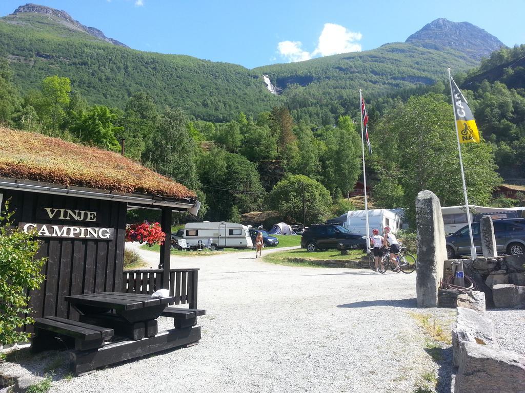 Vinje Camping Geiranger Esterno foto