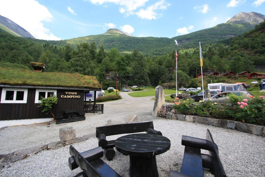 Vinje Camping Geiranger Esterno foto